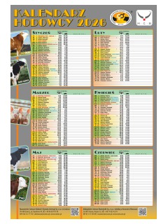 Kalendarz Hodowcy na 2026 rok